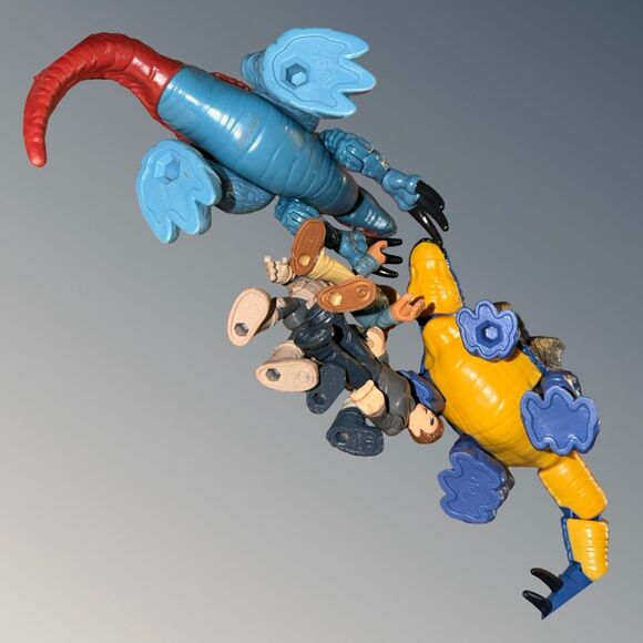 FP Imaginext Jurassic World Therizinosaurus & Owen Stegosaurus & Dr. Grant - Picture 4 of 10